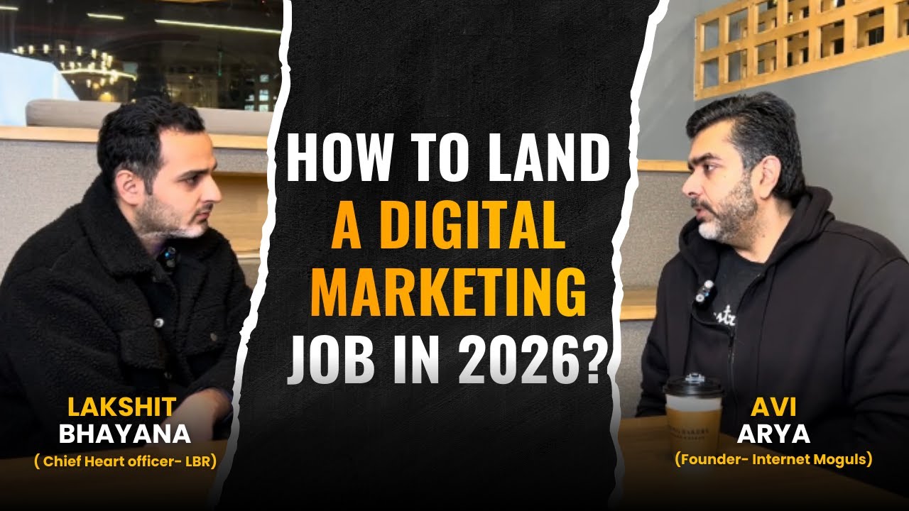 How Freshers & Experienced Digital Marketers Can Land Jobs in 2026